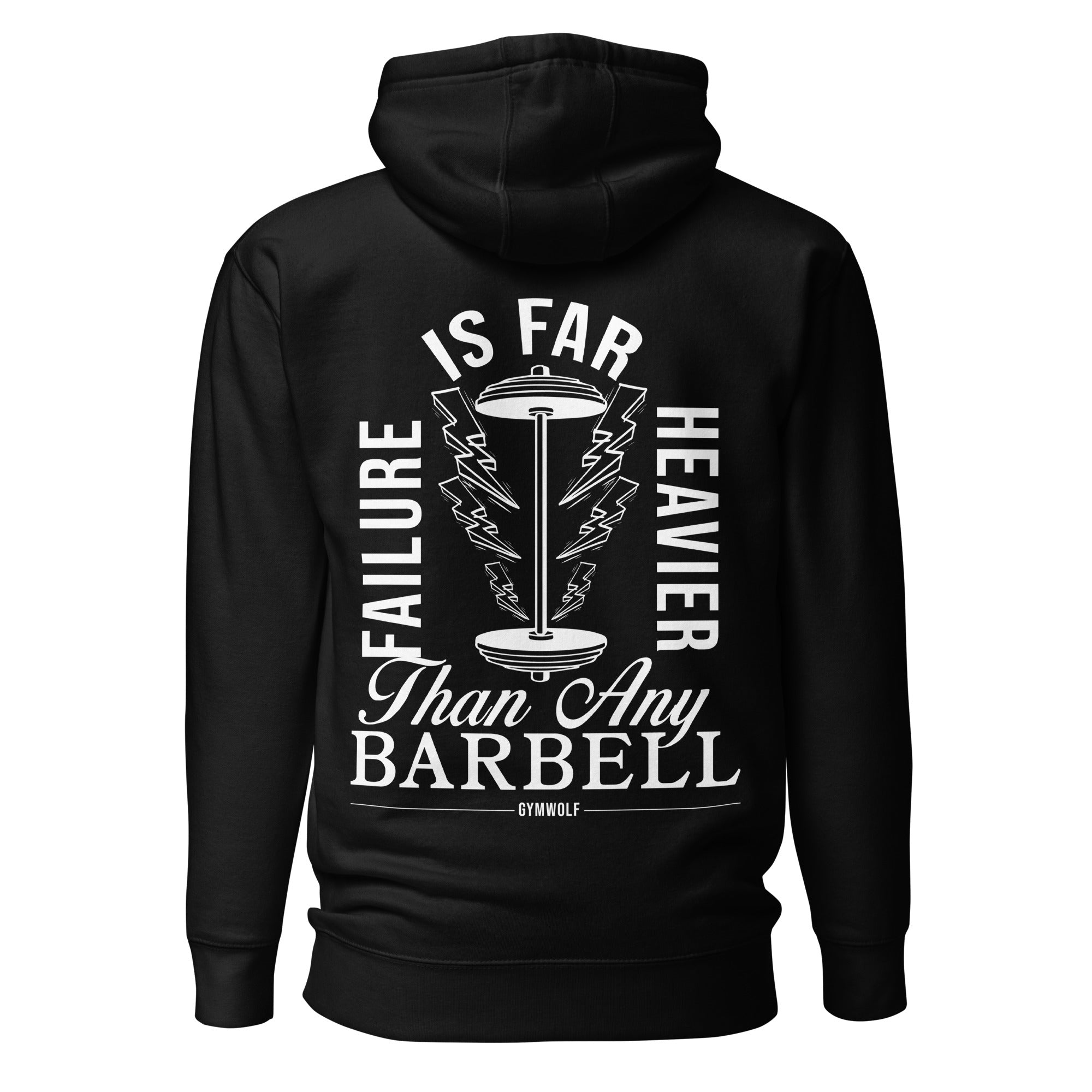 Unisex Barbell Premium Hoodie  - Black