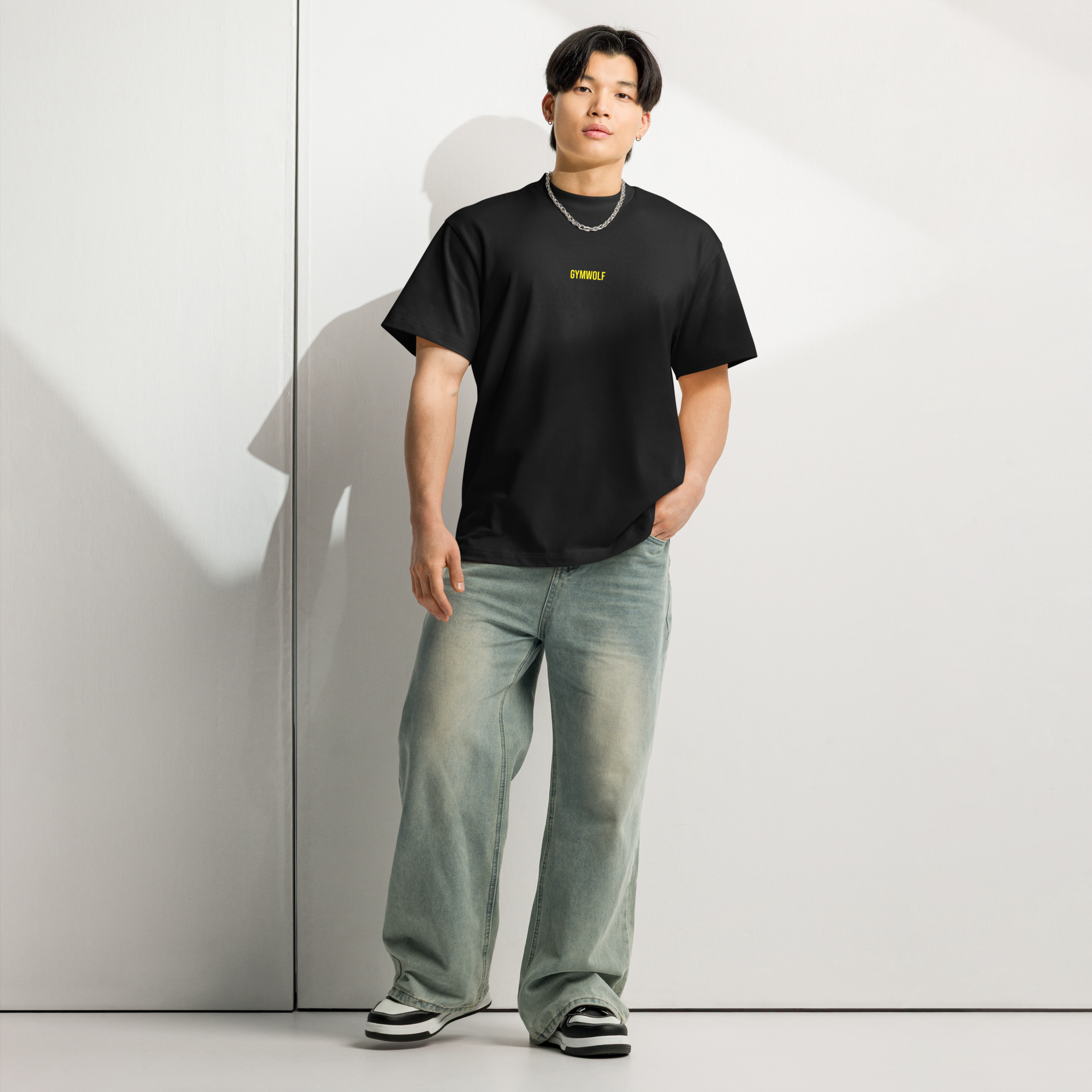 Unisex Fear Of Being Average Box Tee - Black