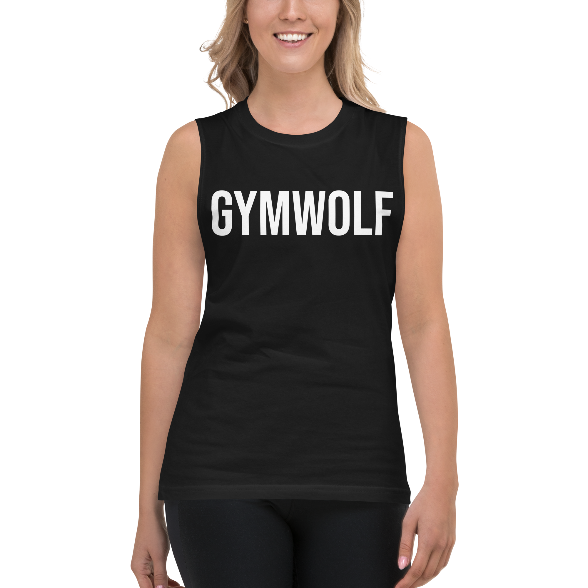Unisex Muscle Shirt - Black