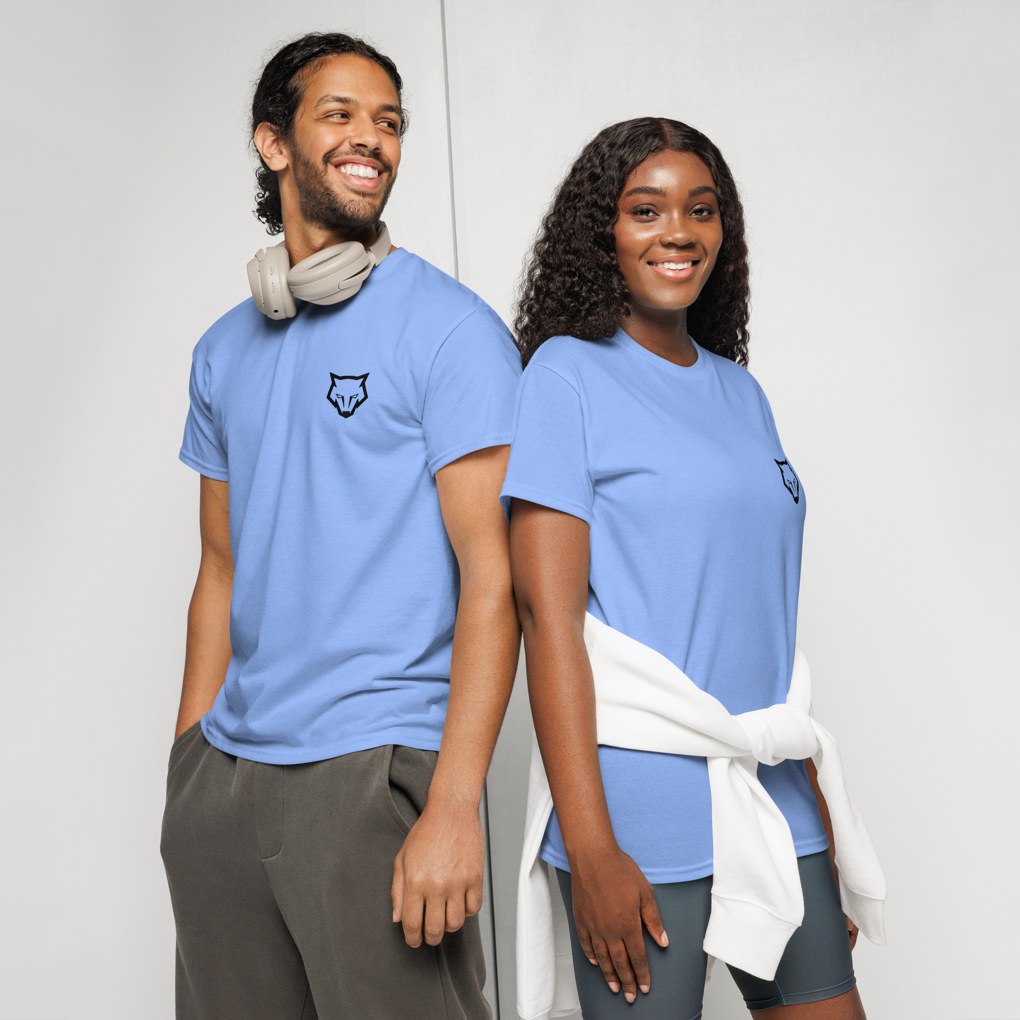 Unisex DryBlend Tee - Carolina Blue