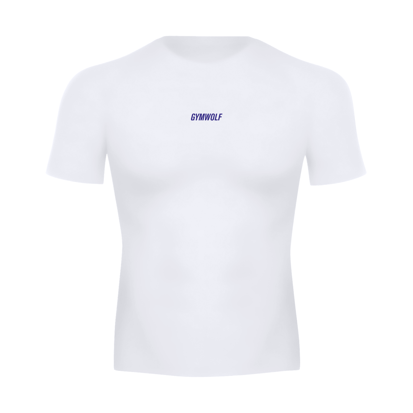 Men's Performance Blue Wordmark Tee