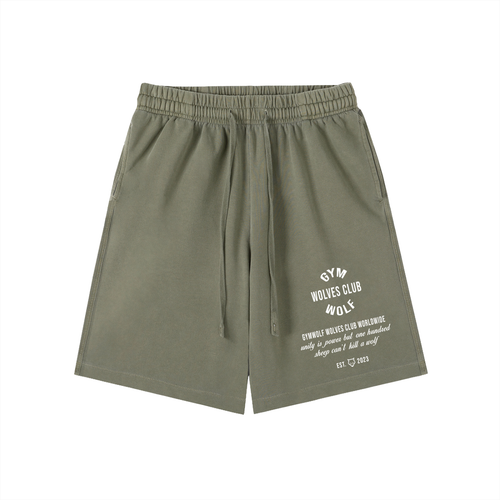 unisex cotton shorts,gym clothing,gymwolf