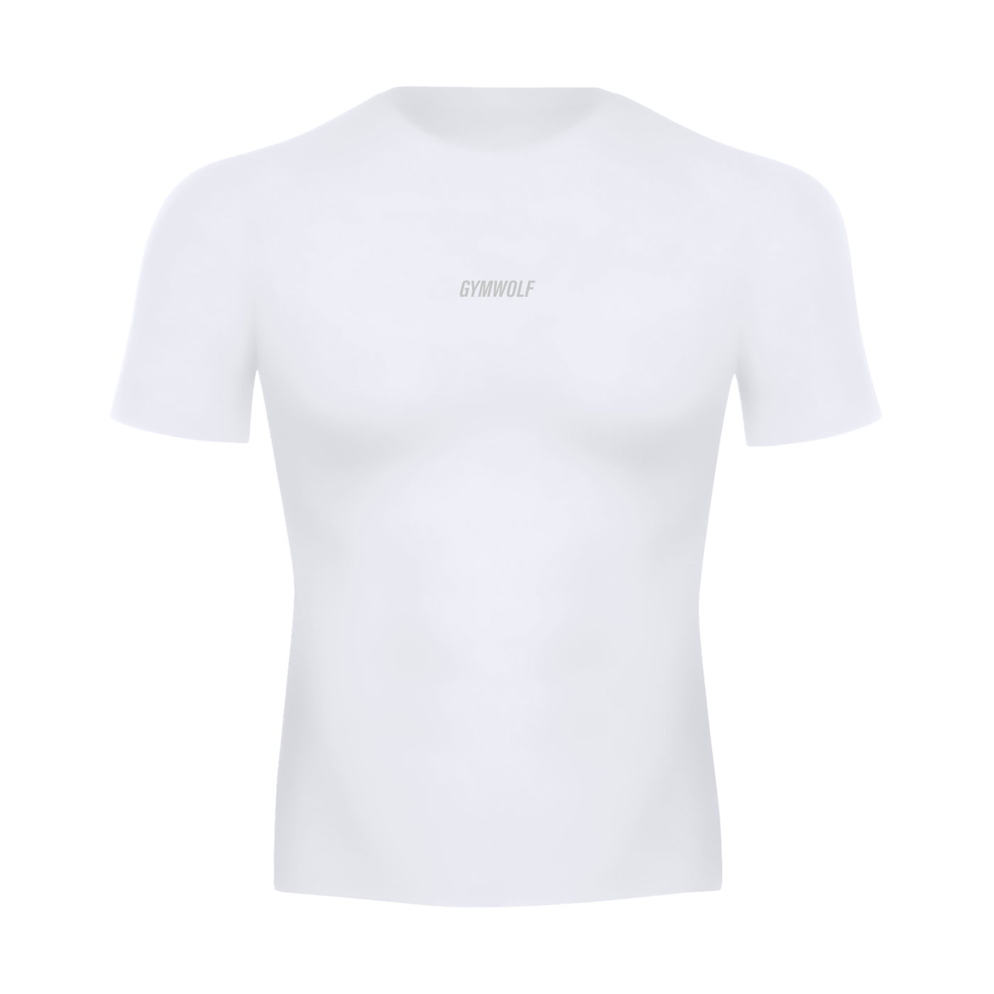Men's Performance Gray Wordmark Tee