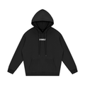 Unisex Barbell Fleece Hoodie - Black