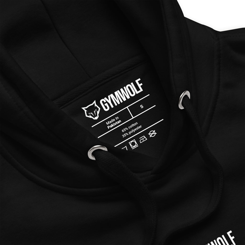Unisex Barbell Premium Hoodie  - Black