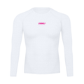 Men's Performance Magenta Wordmark Long Sleeve Tee