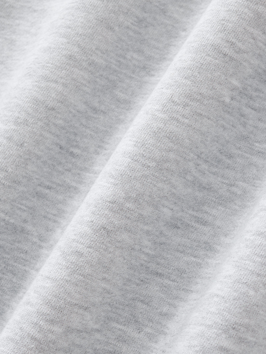 Unisex Contrast-Stitched Boxy Fleece Zip Hoodie - Grey