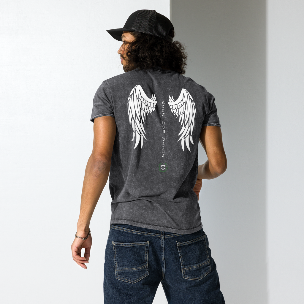 Unisex Acta Non Verba Denim Tee