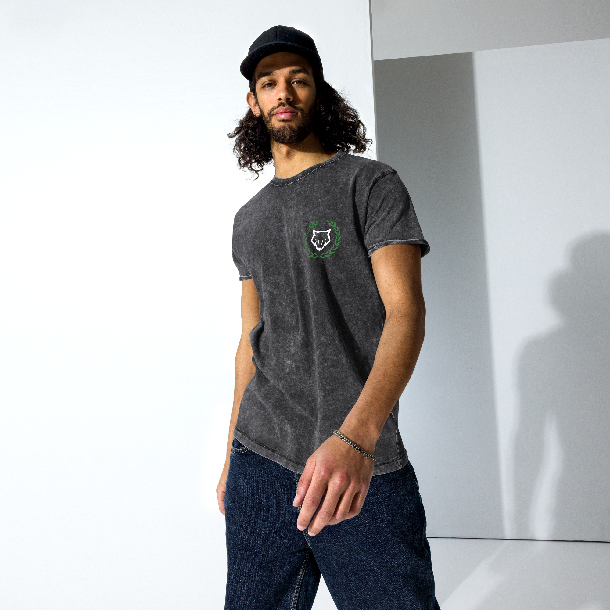 Unisex Knights Templar Denim Tee