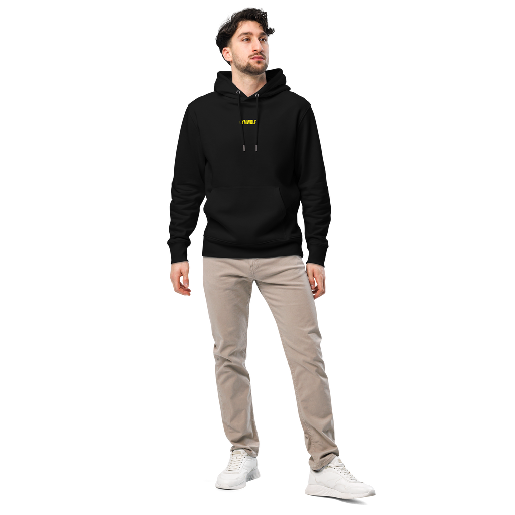 Unisex Fear Of Being Average Essential Hoodie - Black