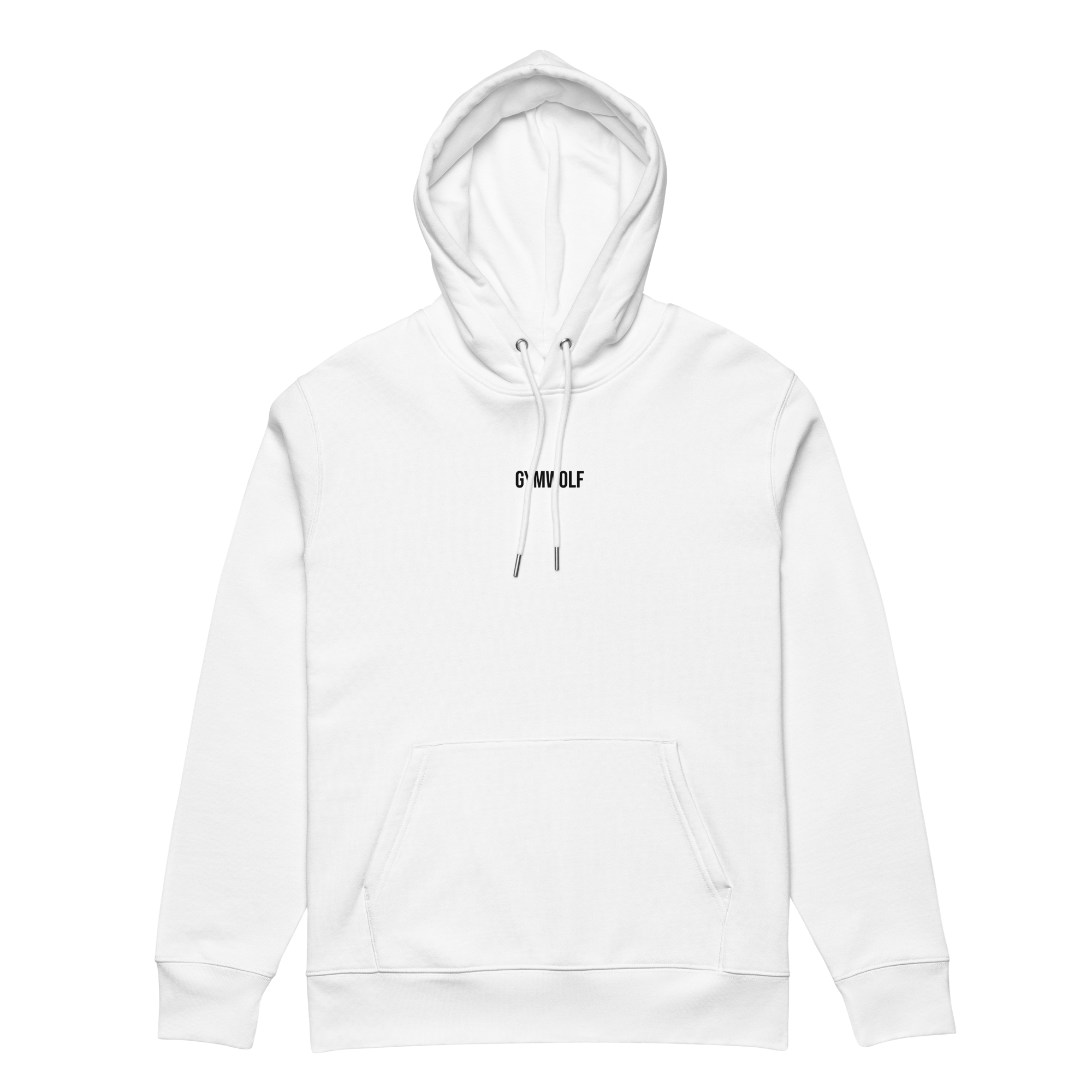 Unisex Barbell Essential Hoodie - White