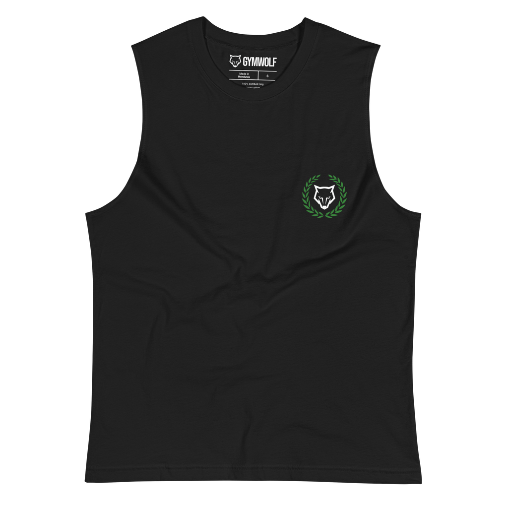 Unisex Acta Non Verba Muscle Shirt - Black