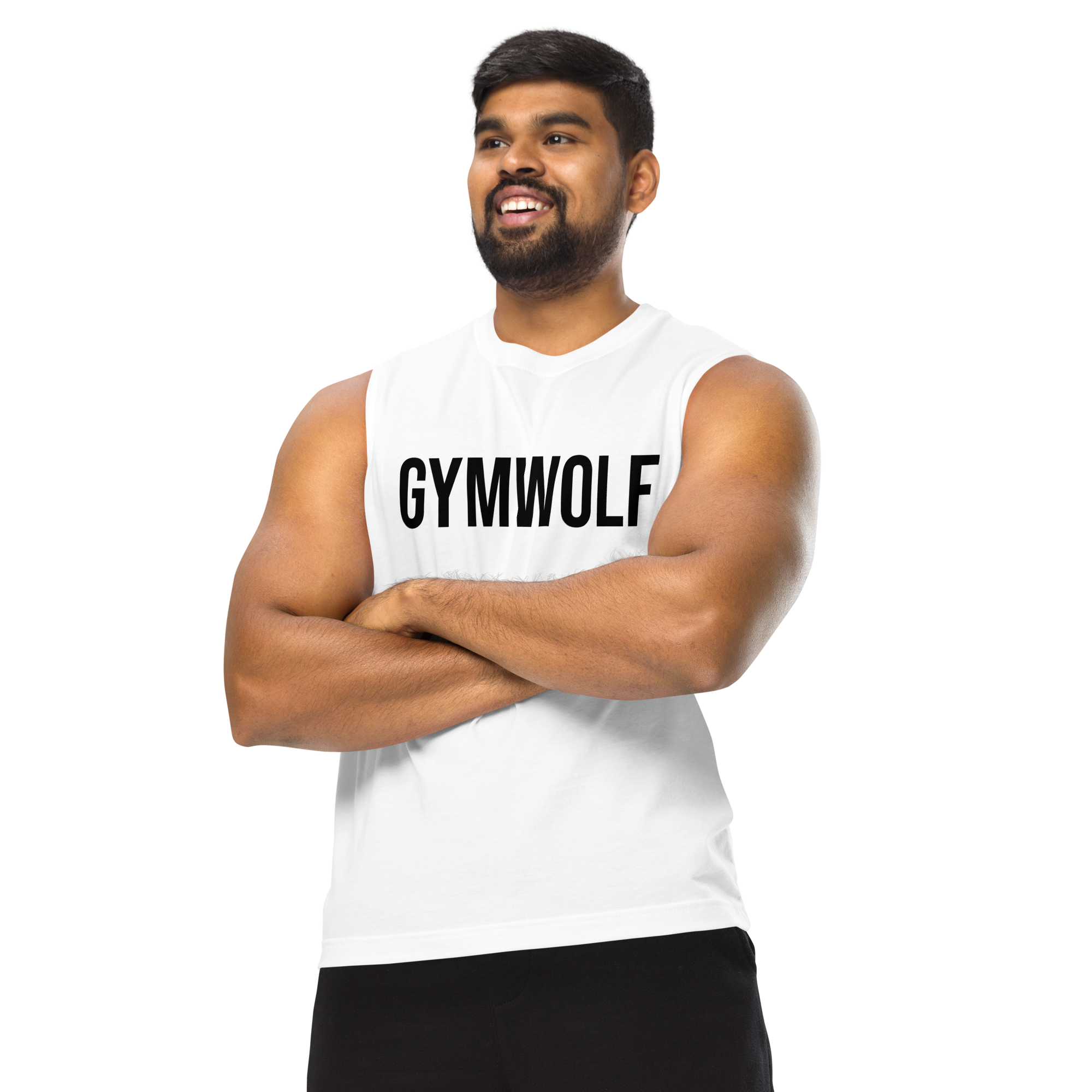 Unisex Muscle Shirt - White