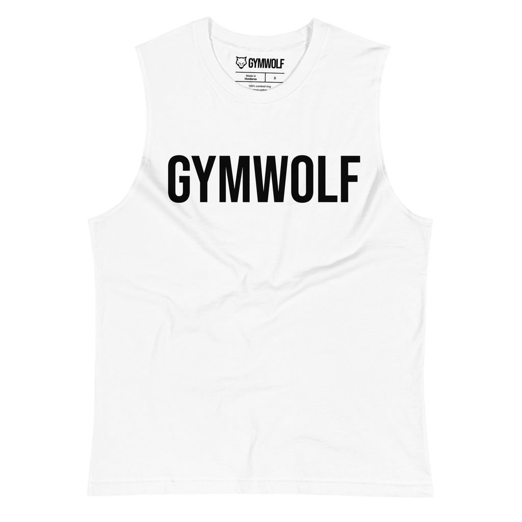 Unisex Muscle Shirt - White