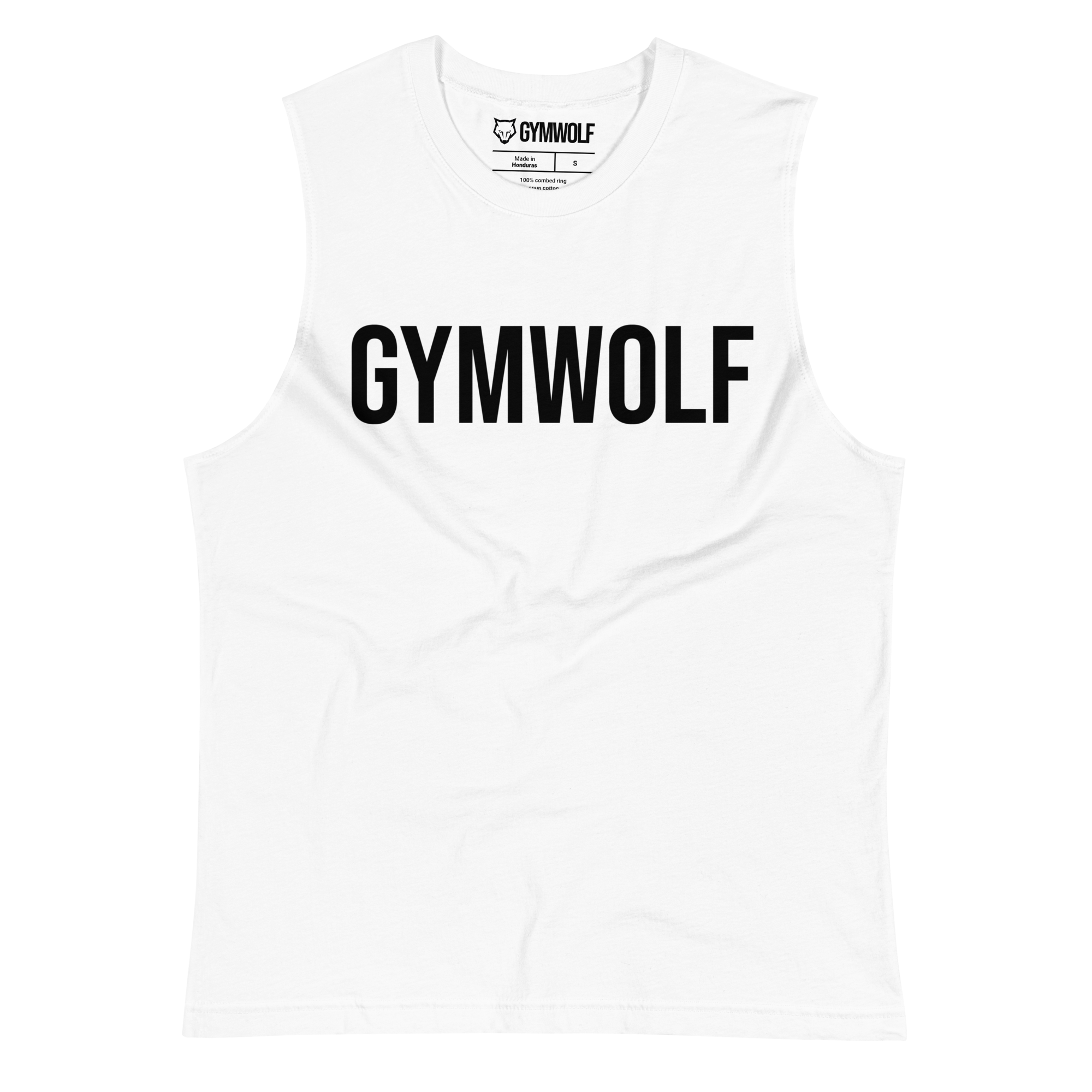 Unisex Muscle Shirt - White