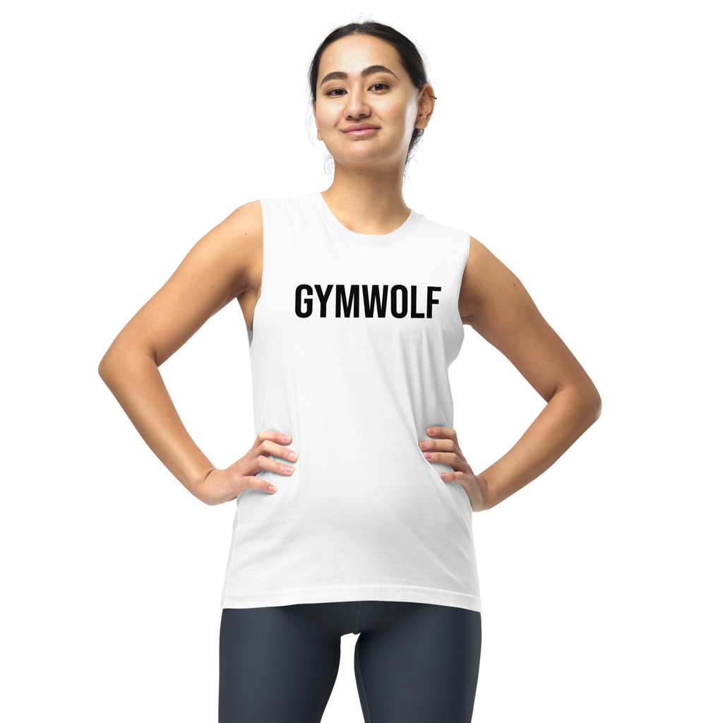 Unisex Muscle Shirt - White