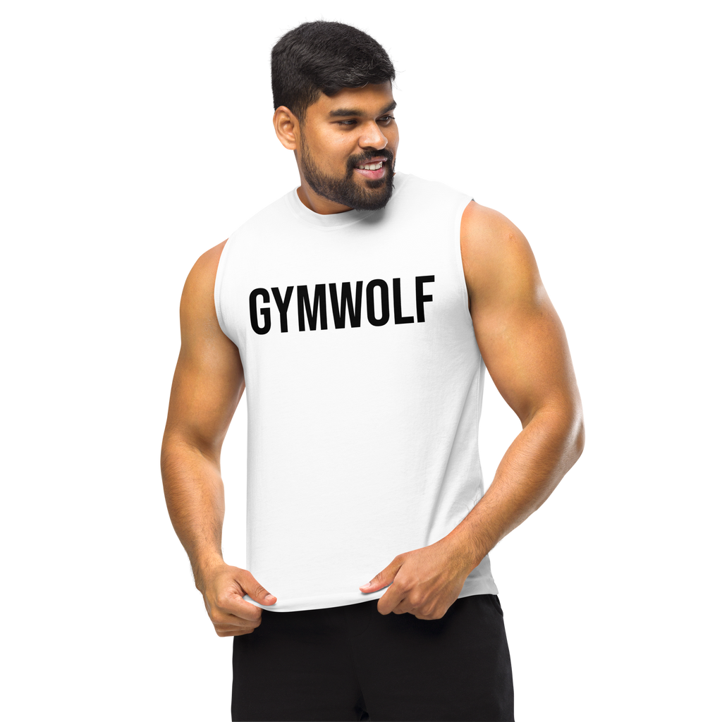 Unisex Muscle Shirt - White