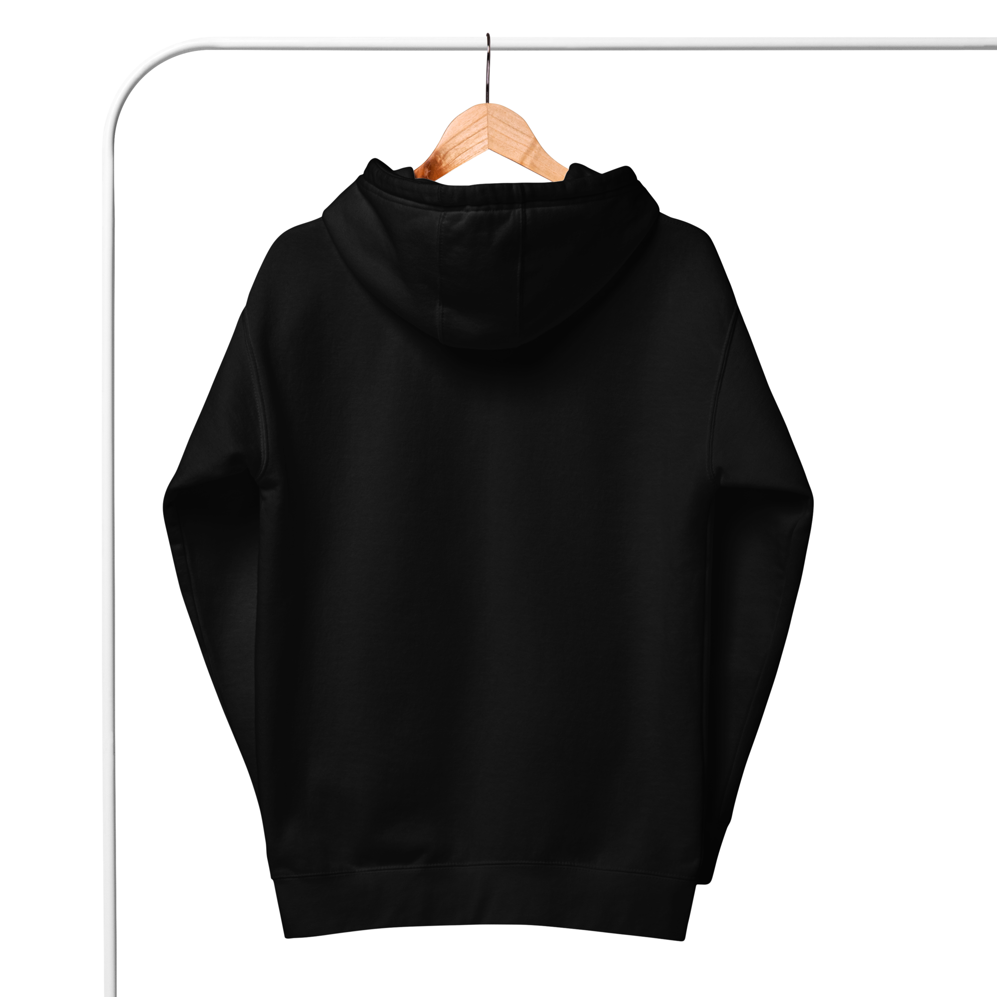 Unisex Performance Premium Hoodie - Black