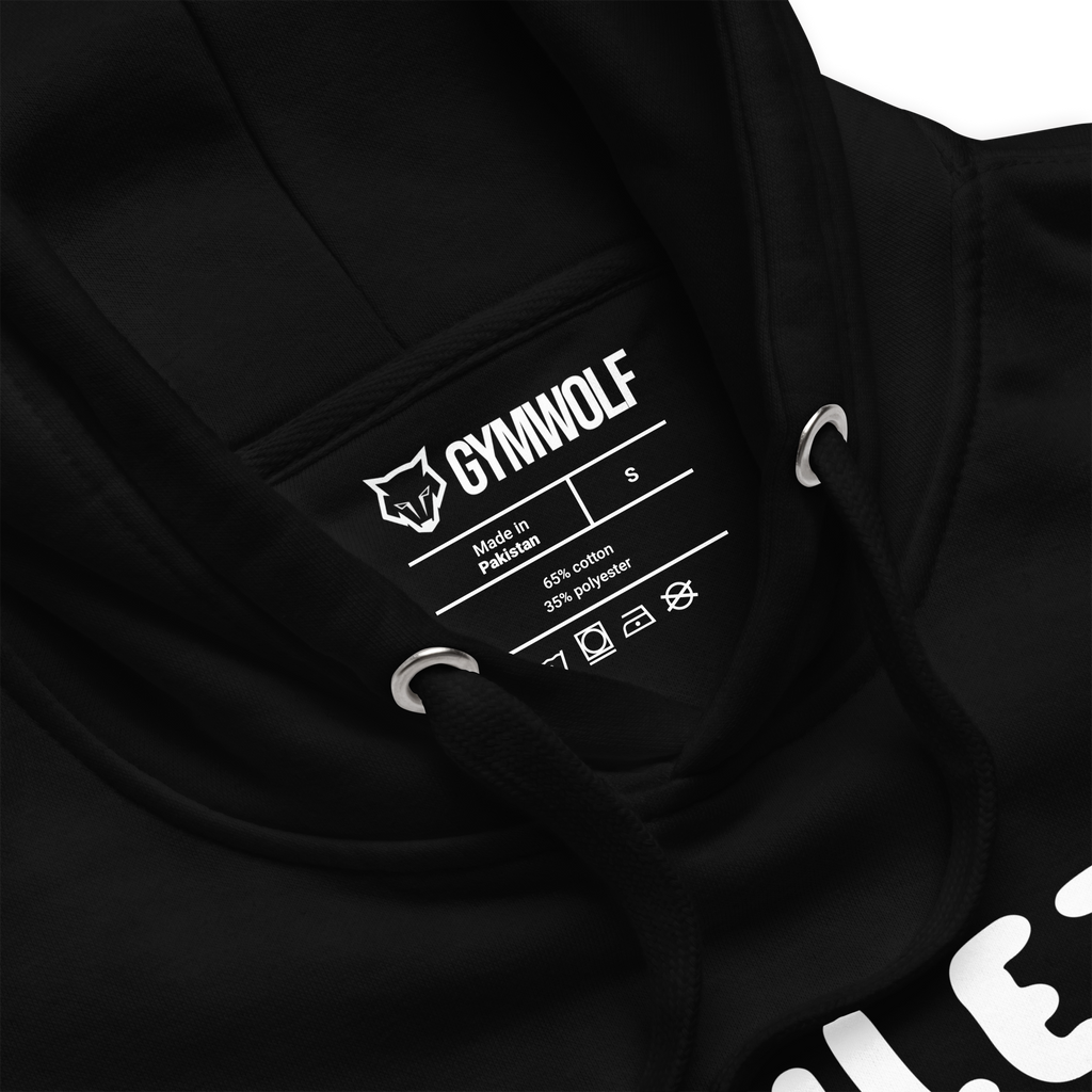 Unisex Athlete Club Premium Hoodie - Black