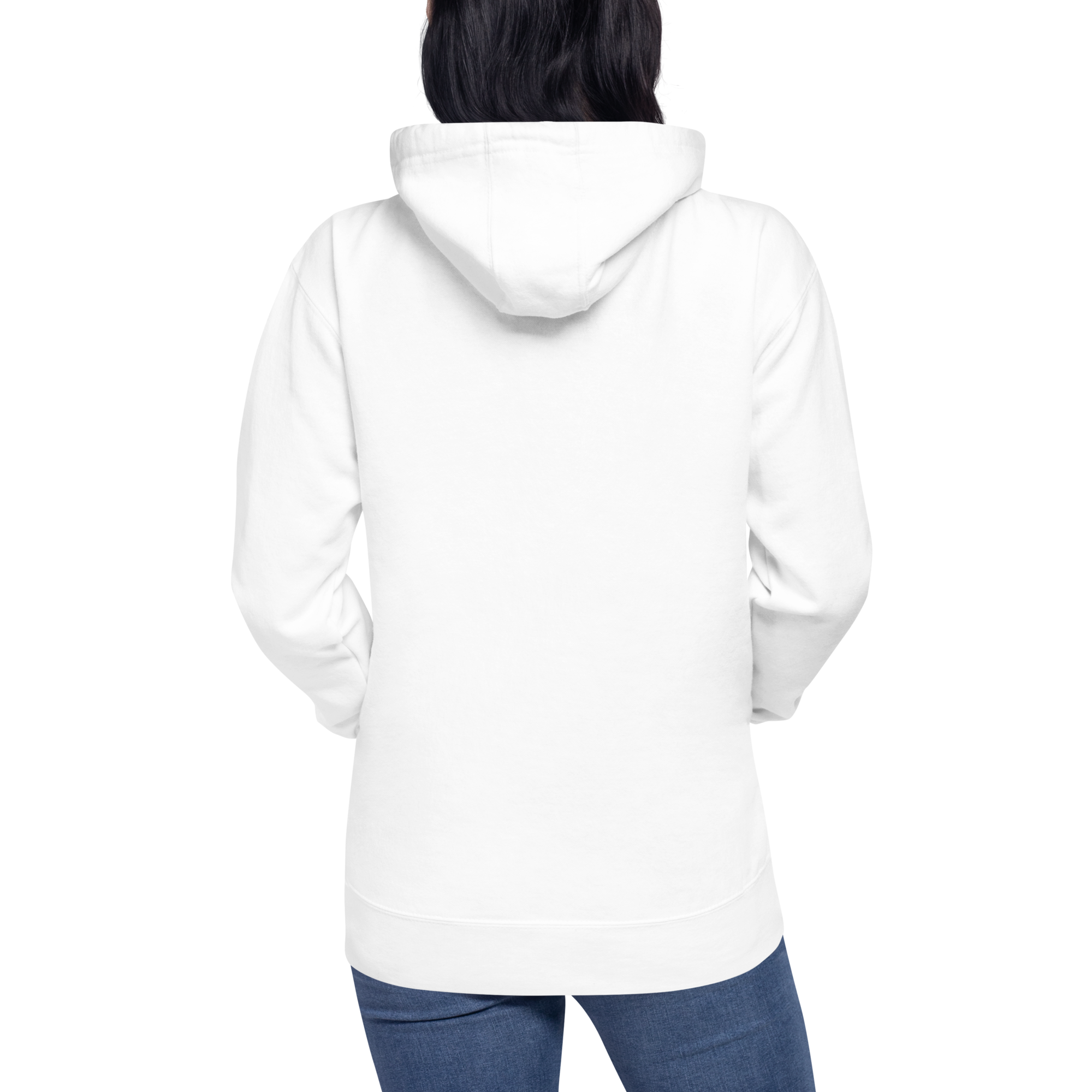 Unisex Performance Premium Hoodie - Magenta Crest