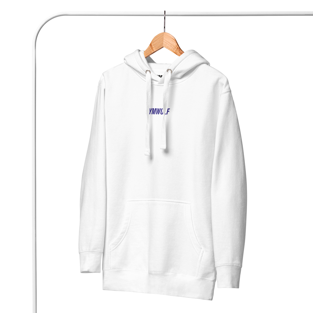 Unisex Performance Premium Hoodie - Blue Crest