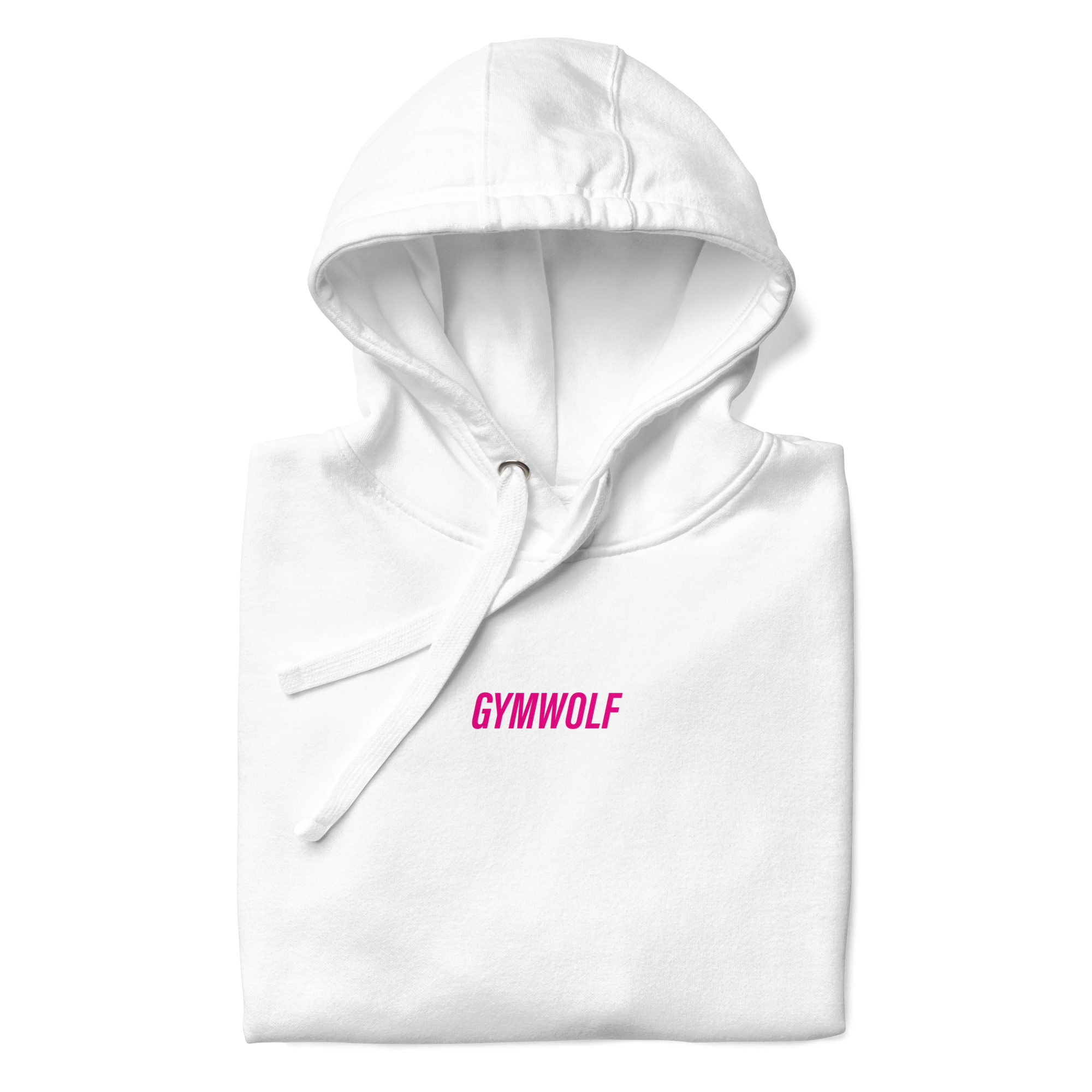 Unisex Performance Premium Hoodie - Magenta Crest