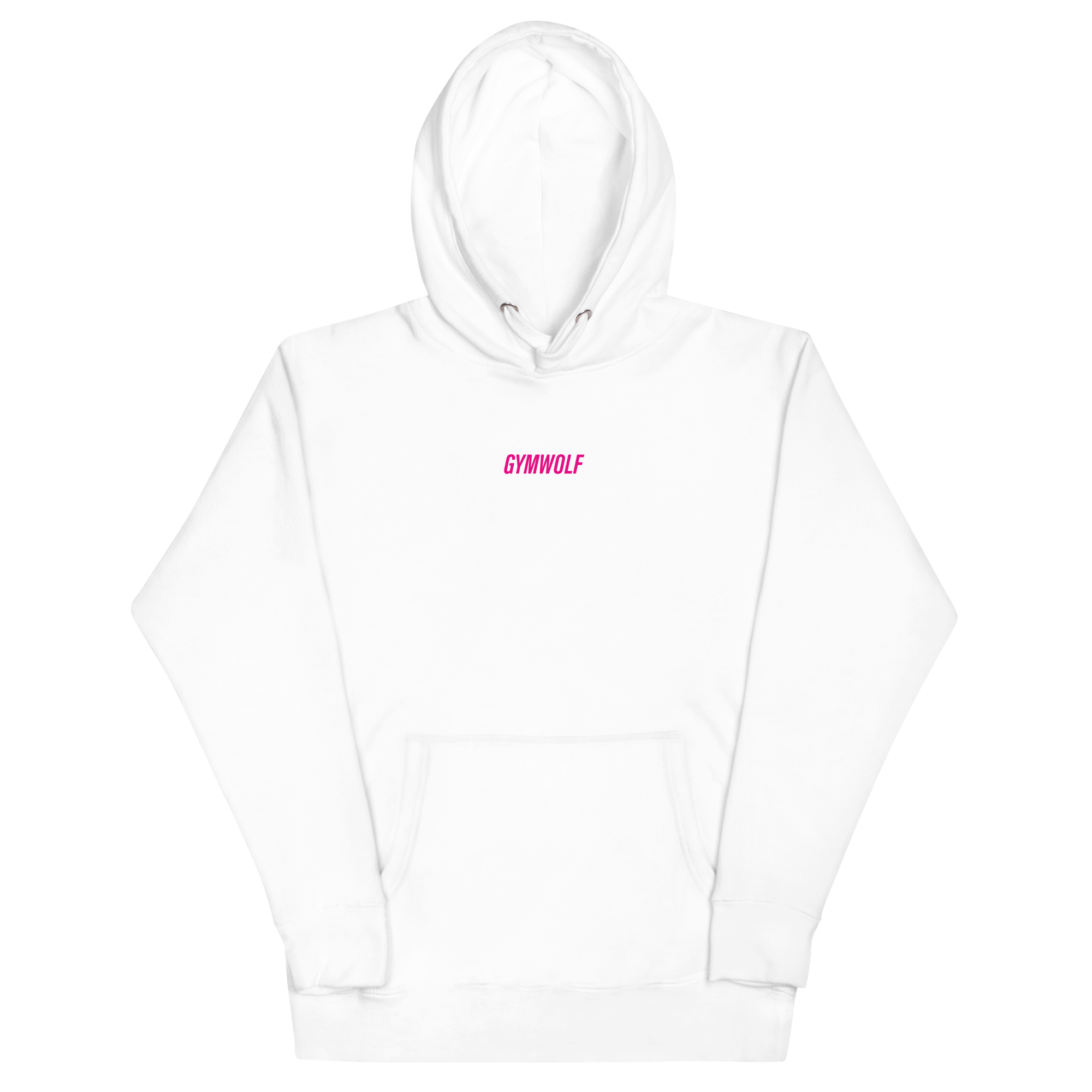 Unisex Performance Premium Hoodie - Magenta Crest