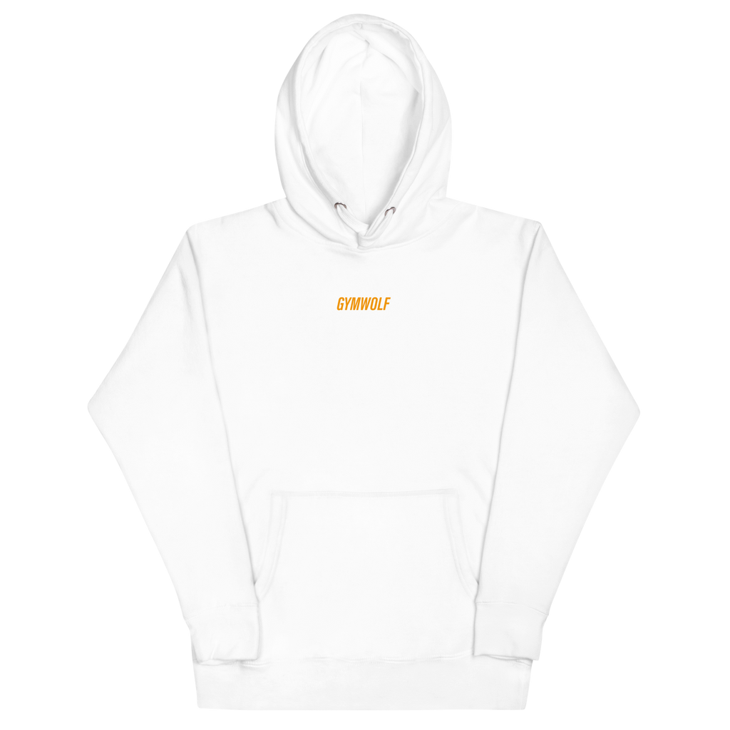 Unisex Performance Premium Hoodie - Yellow Crest