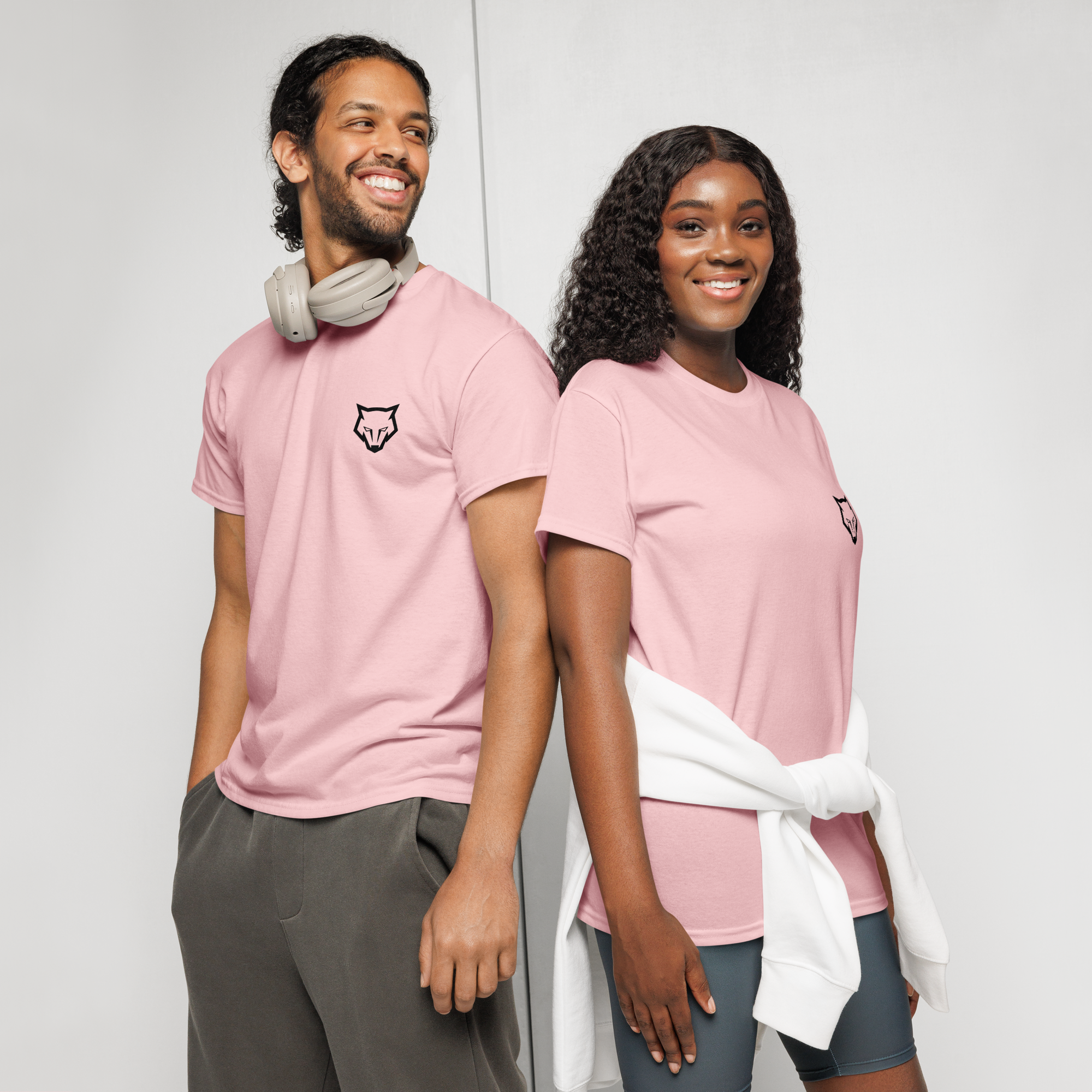 Unisex DryBlend Tee - Light Pink