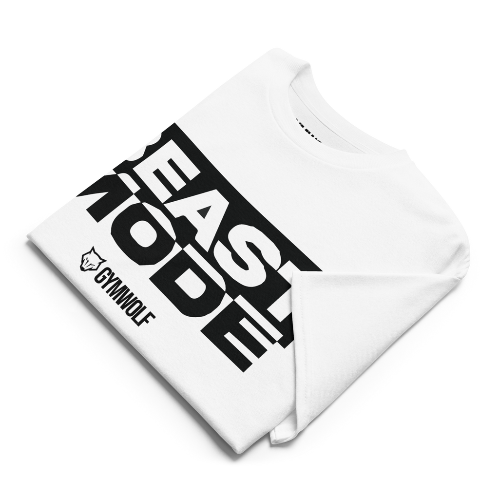 Unisex Beast Mode Tee - White