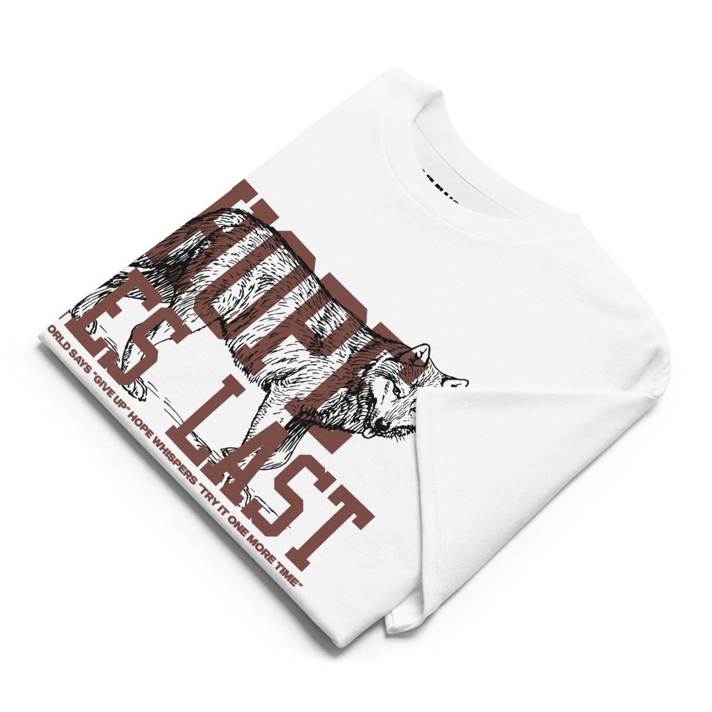 Unisex Hope Dies Last Tee - White