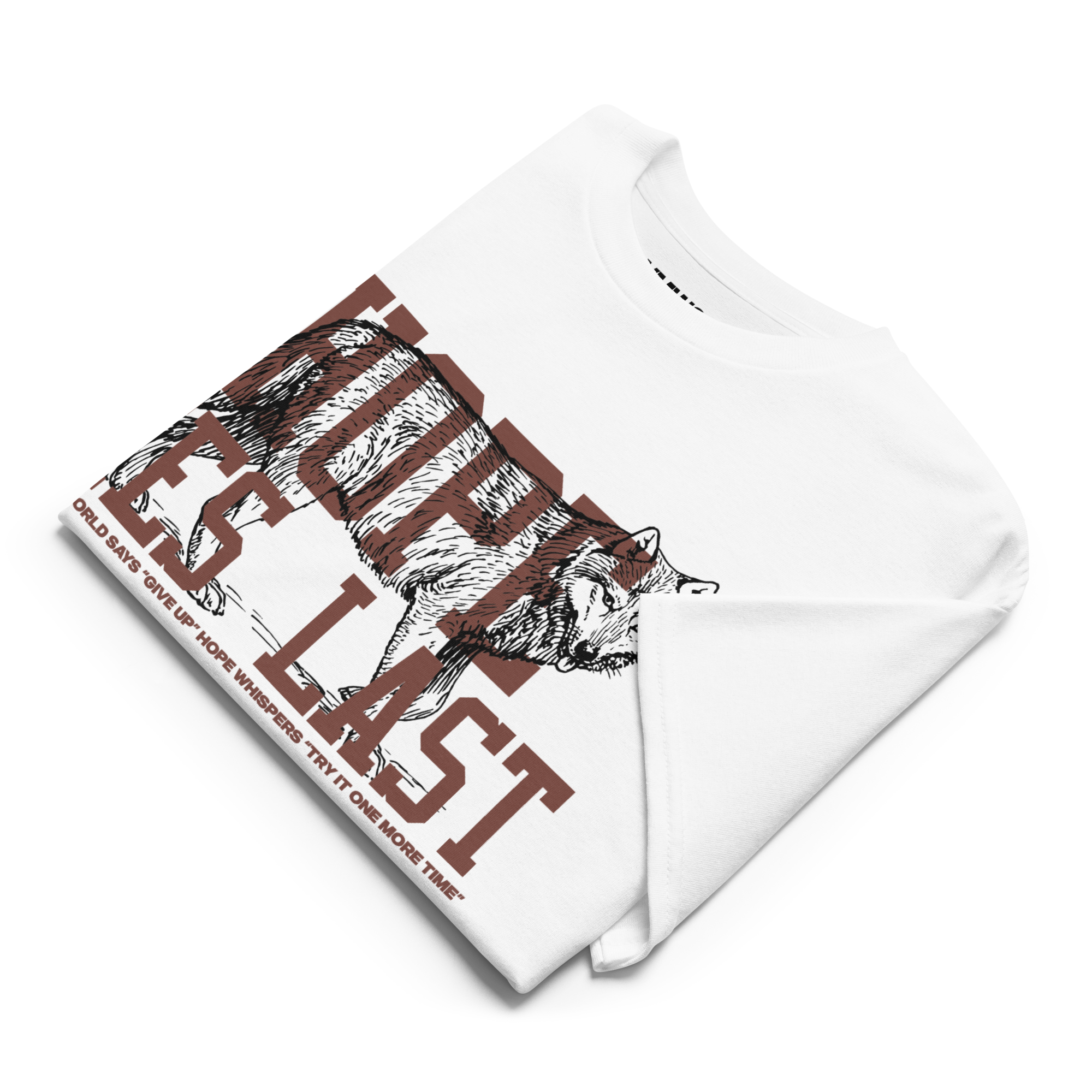 Unisex Hope Dies Last Tee - White