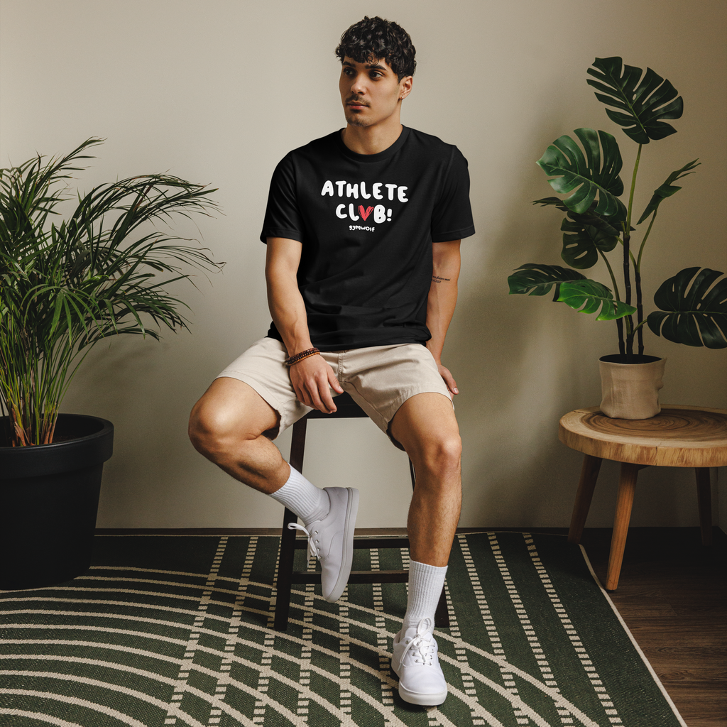 Unisex Athlete Club Tee - Black