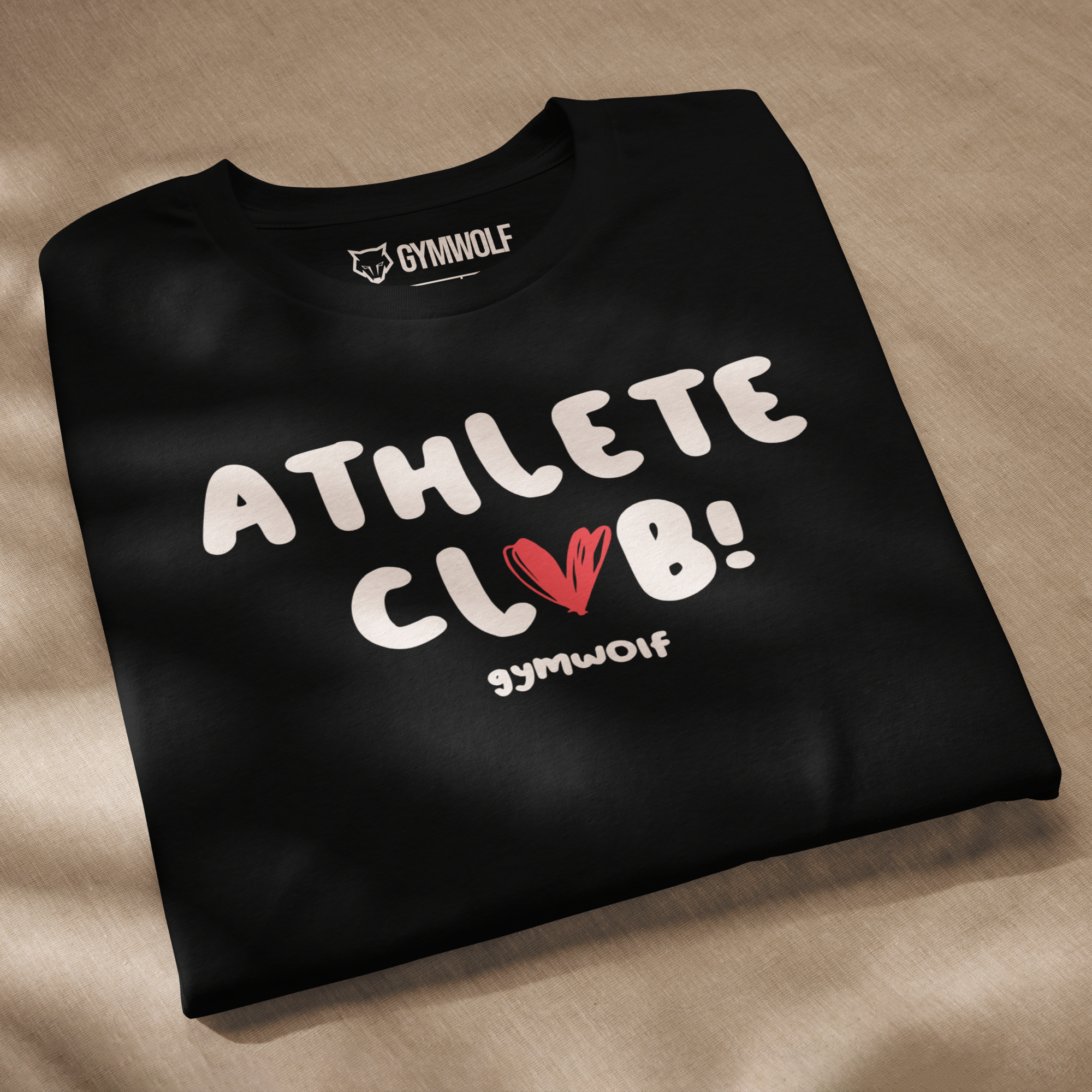 Unisex Athlete Club Tee - Black