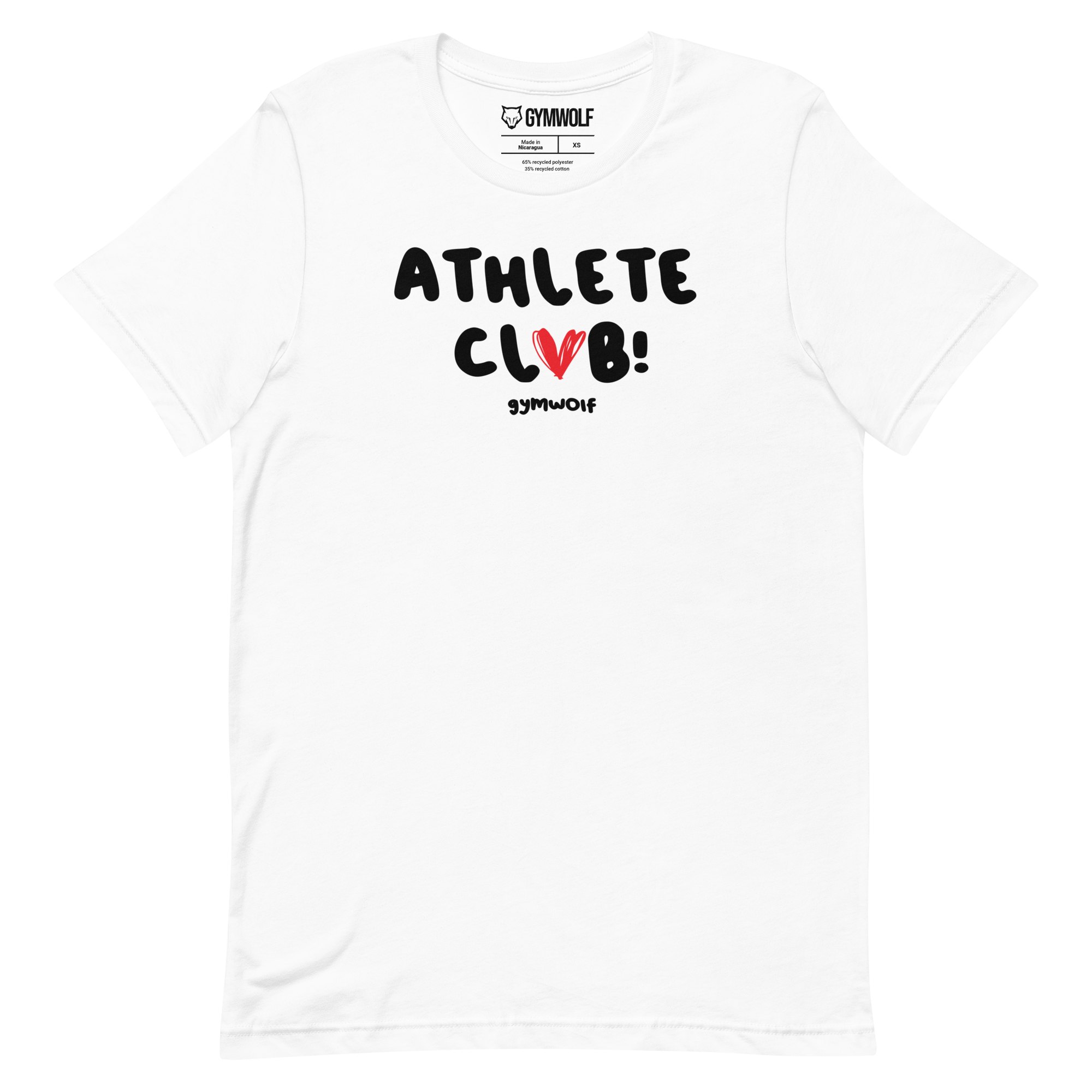 Unisex Athlete Club Tee - White