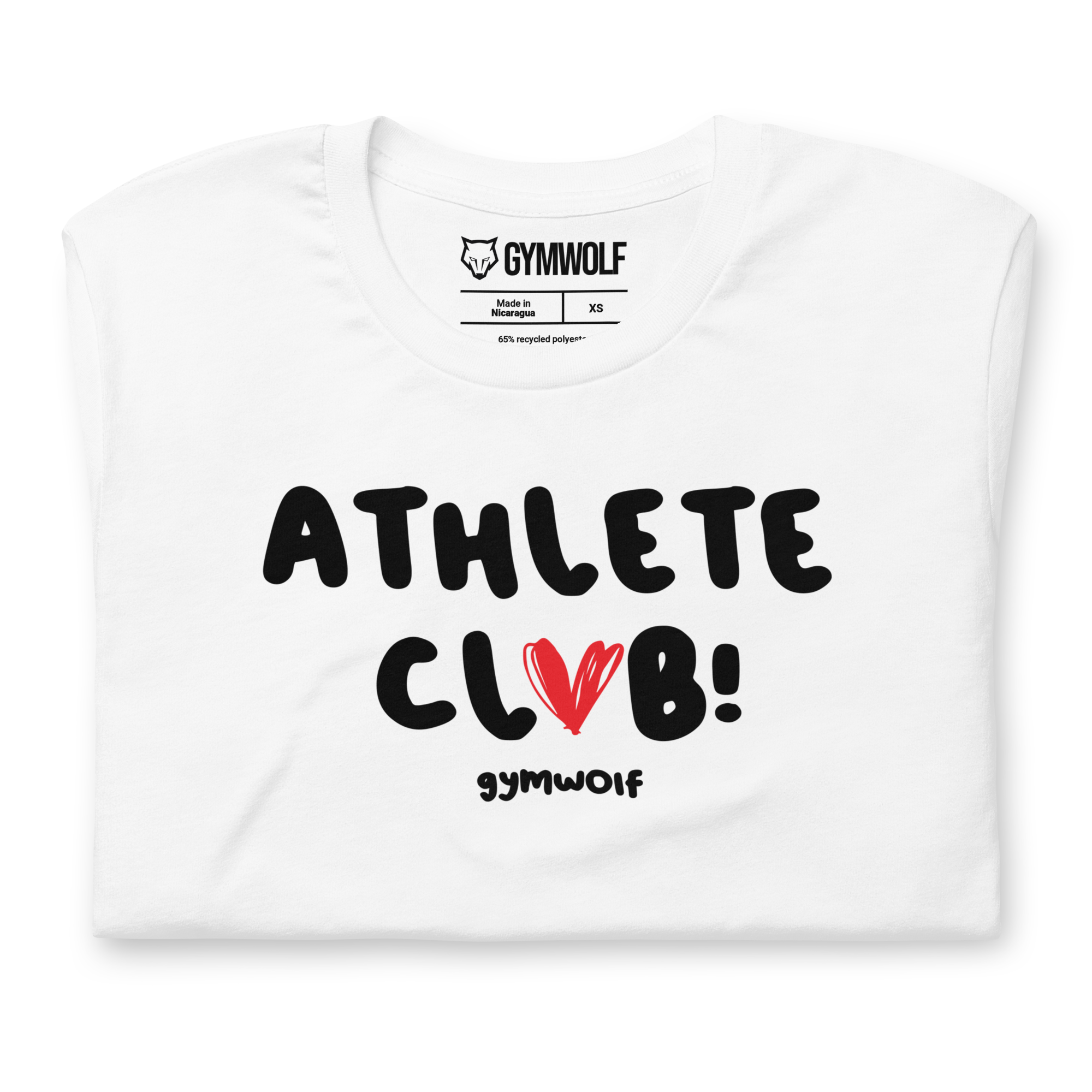 Unisex Athlete Club Tee - White