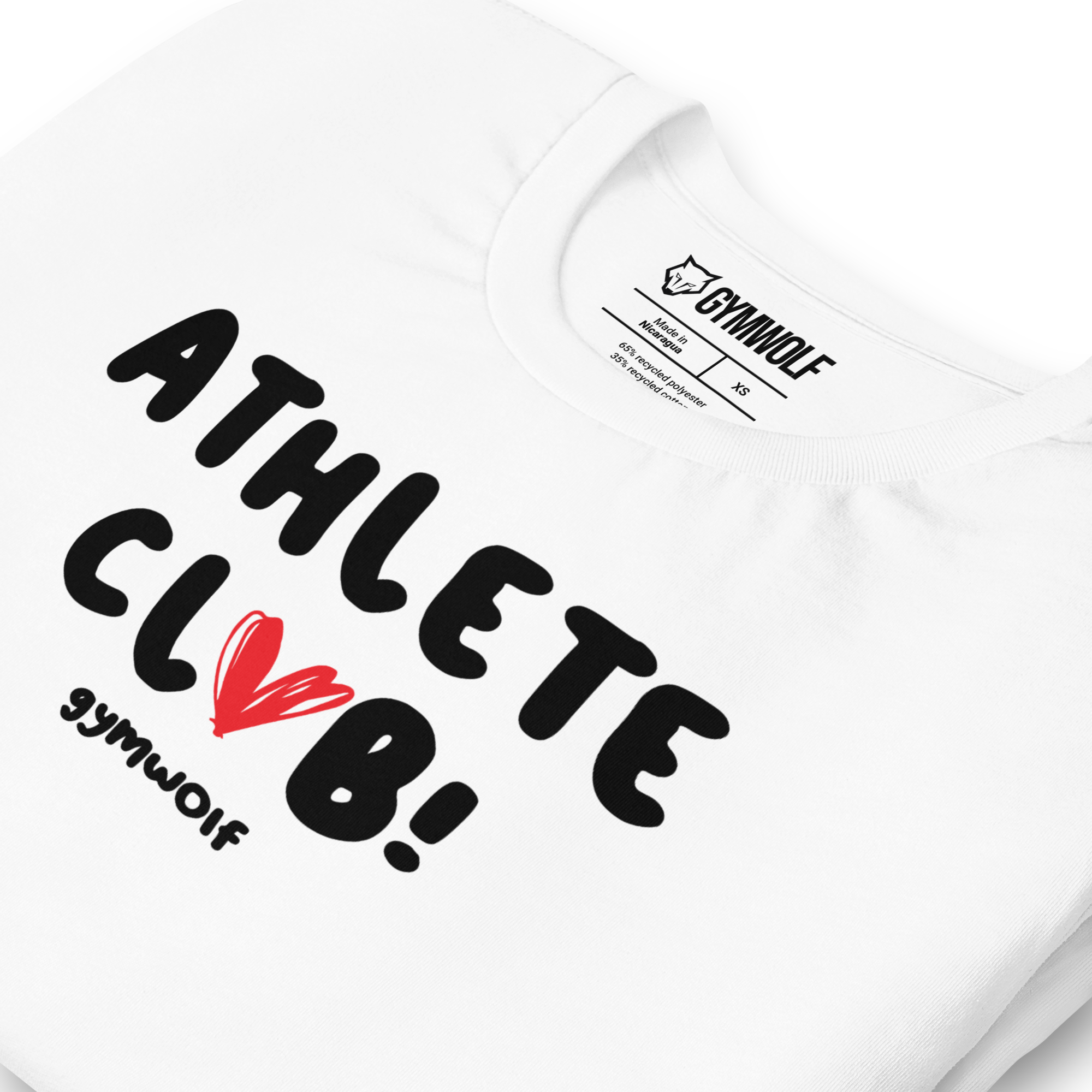 Unisex Athlete Club Tee - White